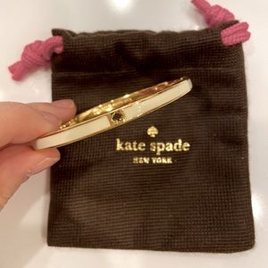 Kate Spade Thin Cream Bracelet